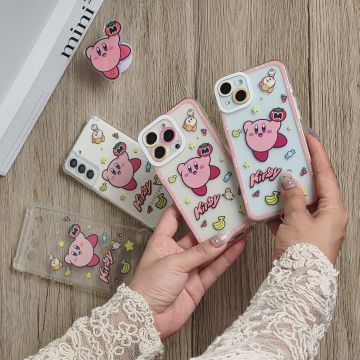 Jump Cute Kirby Phone Case