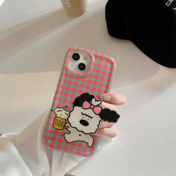 Funny Beer Puppy iPhone Case