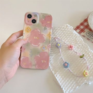 Pink Romantic Flower iPhone Case