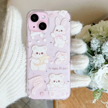 Joyful Bunnies iPhone Case