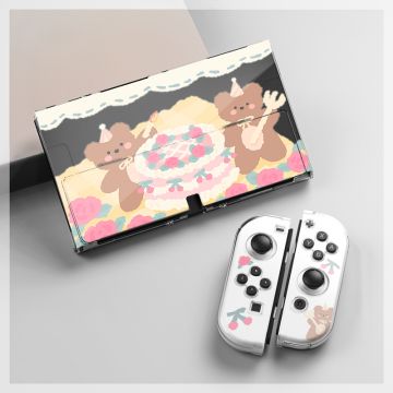 Afternoon Tea Cake Bear Nintendo Switch Case