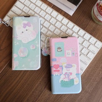 Bubble Magic Bunny Wallet Phone Case