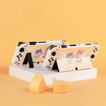 Cheese Shiba Inu Kitten Nintendo Switch Case