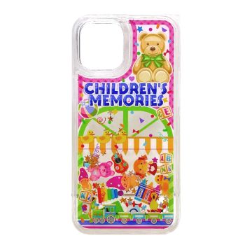 Childhood Doll Liquid Glitter iPhone Case