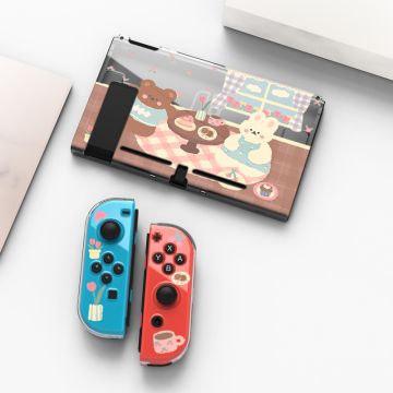 Coffee Afternoon Tea Bunny Nintendo Switch Case