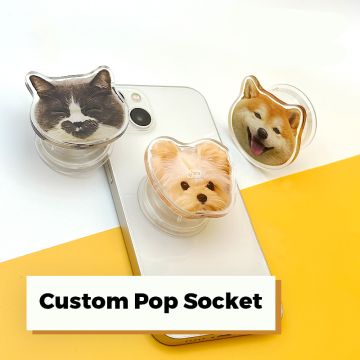 Customizable Personalized Pop Socket