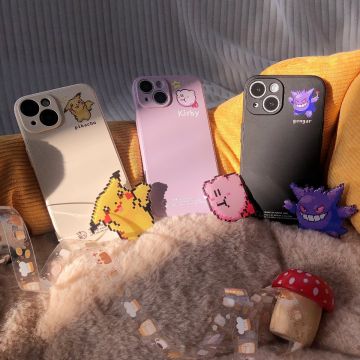 Cute Kirby Star Gengar Pikachu Phone Case