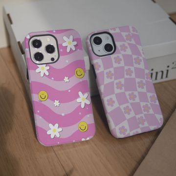 Smiley Daisy iPhone Android Phone Case