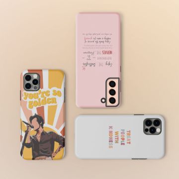 Golden Harry Styles Lyrics Phone Case