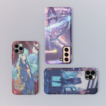 Hatsune Miku Starry Sky Phone Case