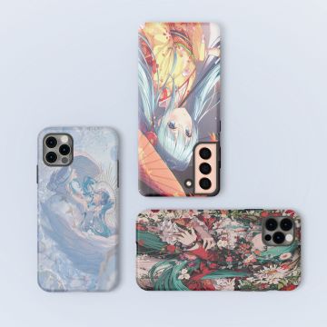 Hatsune Miku Angle Flowers Phone Case