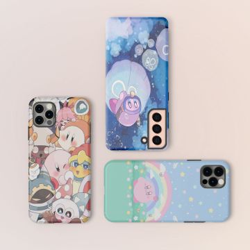 Rainbow Medusa Kirby Japan Anime Phone Case