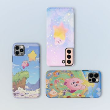 Sky Jump Kirby Star Japan Anime Phone Case