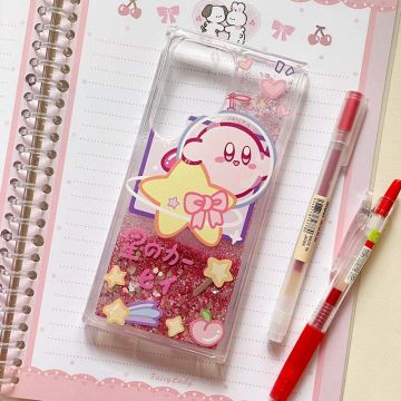 Kirby Star Glitter Android Phone Case