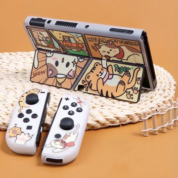 Kitten Tiger Friend Nintendo Switch Case