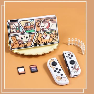 Kitten Tiger Friend Nintendo Switch Case