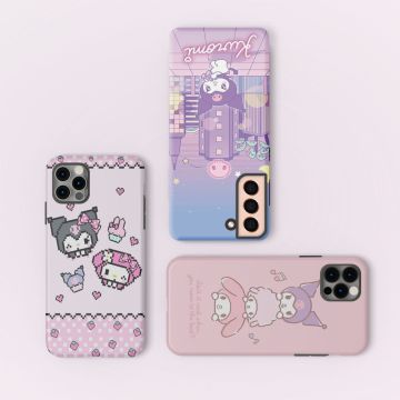 Strawberry Kuromi Japan Anime Phone Case