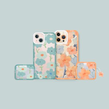 Pastel Flowers Phone Case