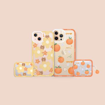 Sunflower Bear Phone Case