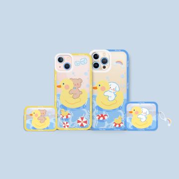 Puppy Bear Swimming Phone Case