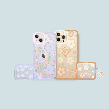 Pastel Poney Flowers Phone Case