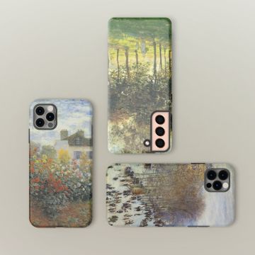 The Garden of Monet at Argenteuil Art Monet  Phone case