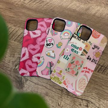 Starry Pink Fantasy Phone Case