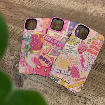 Heartfelt Pastel Radiance Phone Case