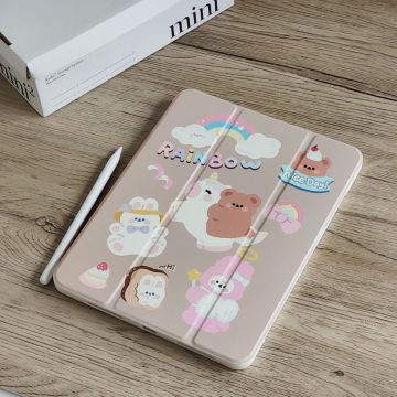 Unicorn Bear Rainbow iPad Kindel Case