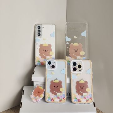 Photographer Bouquet Bear Phone Case