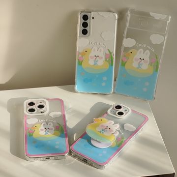 Summer Swimming Bunny Phone Case