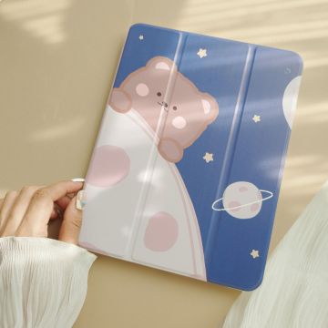 Explore Space Bears iPad Kindel Case