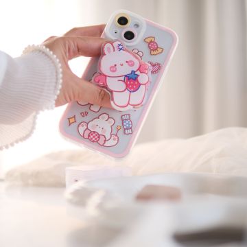 Cute Candy Angel Bunny iPhone Case