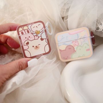 Cute Animal Friends Airpods Case