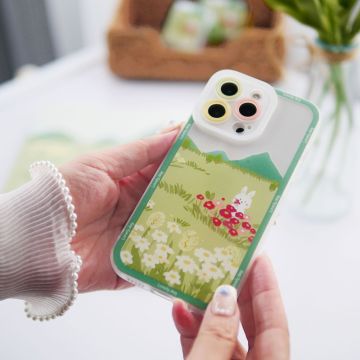 Flower Bouquet Bunny iPhone Case