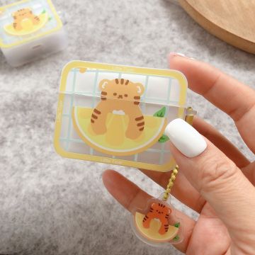 Lemon Little Tiger Airpods Case