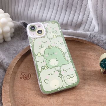 Little Dinosaur Pattern iPhone Case