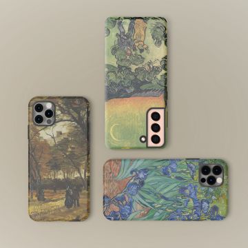 In the Boulogne Forrest Art Van Gogh Phone Case