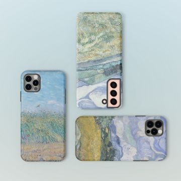 Wheat Field with a Lark Art Van Gogh Phone Case